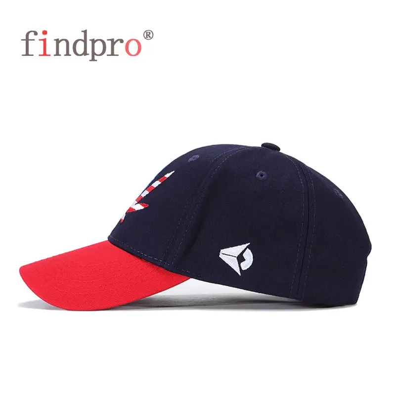 Findpro Новая модная шляпа для мужчин и женщин хлопок вышивной флаг клен хип хоп