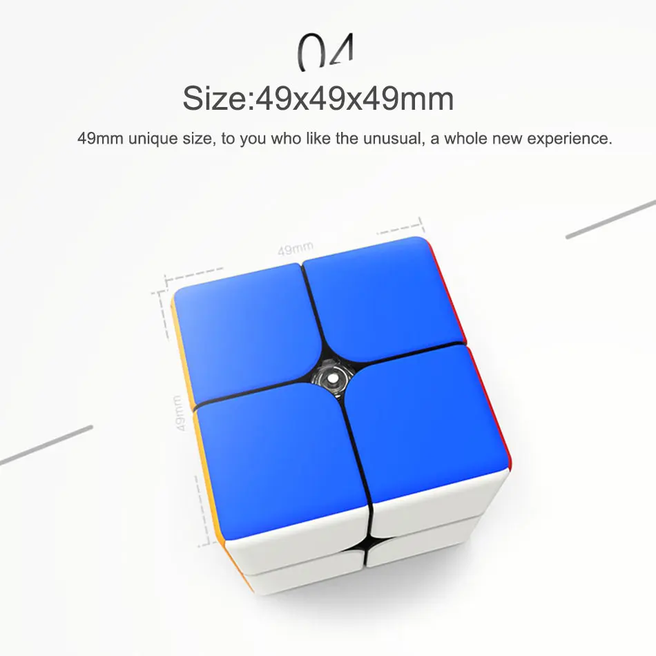 Ган 249 V2M волшебных магнитных Скорость Cube 2x2 Профессиональный мини карманный куб Ган V2 головоломка кубик без наклеек Gans магнит Cubo Magico