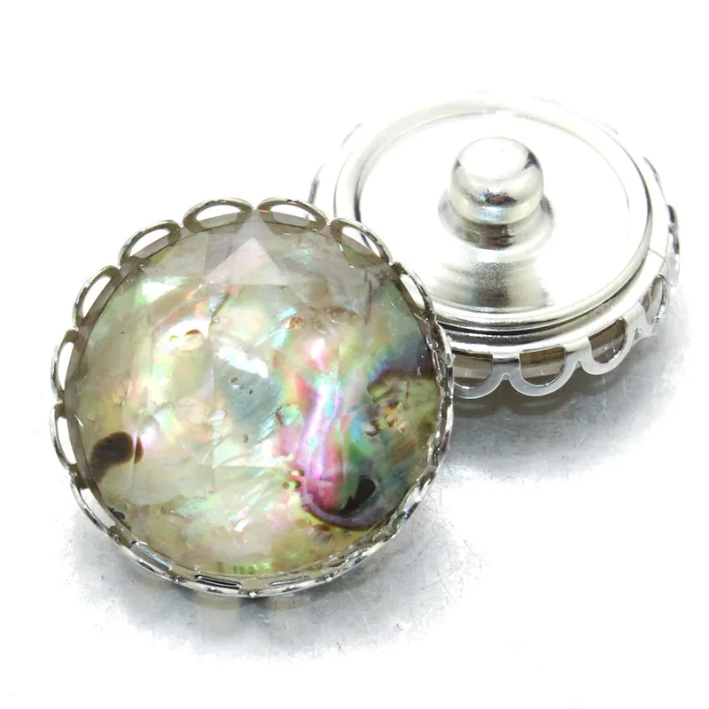 

Оптовая продажа, 10 шт./лот, браслет с застежкой-кнопкой и шармами, браслет с застежкой-кнопкой из смолы для женщин, ювелирные изделия с застежкой-кнопкой 050708