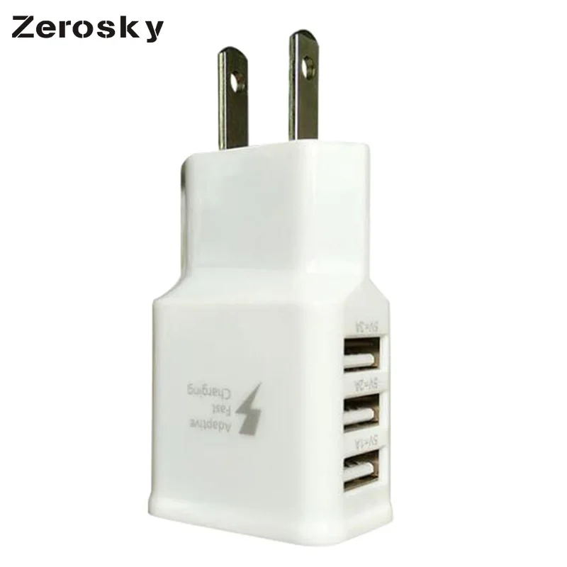 Зарядное устройство Zerosky с 3 USB-портами 5 В А | Мобильные телефоны и аксессуары
