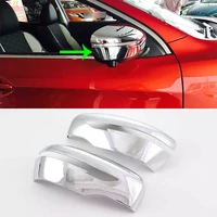 oubolun abs car accessories car body kits chrome door mirror cover 2pcs for nissan qashqai 2016