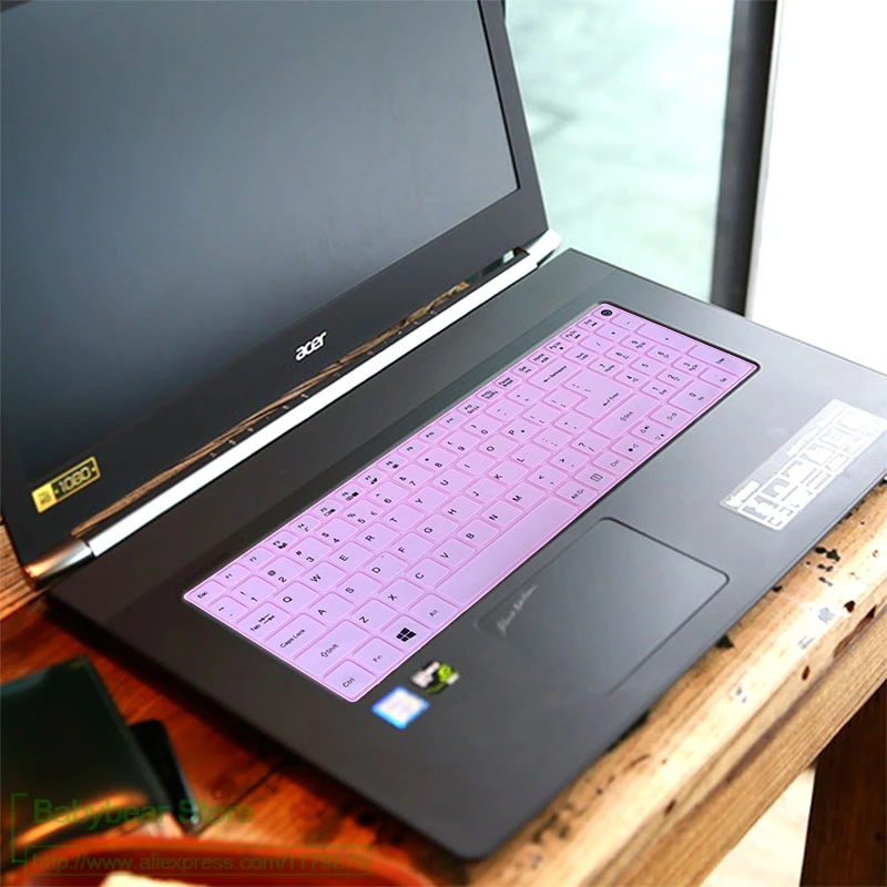 Силиконовая защитная накладка для клавиатуры 15 6 17 3 дюйма Обложка Acer Aspire V15 V17 Vn7 592G
