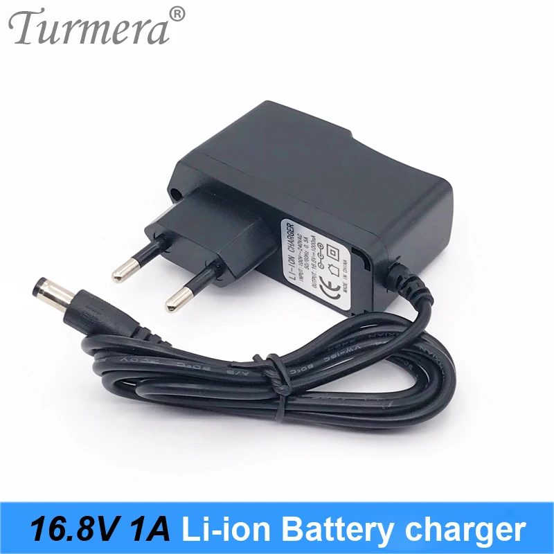 16.8v battery charger for lithium 1a with dc 5.5*2.1 screwdriver eu plug Turmera 2019 new jan5 |