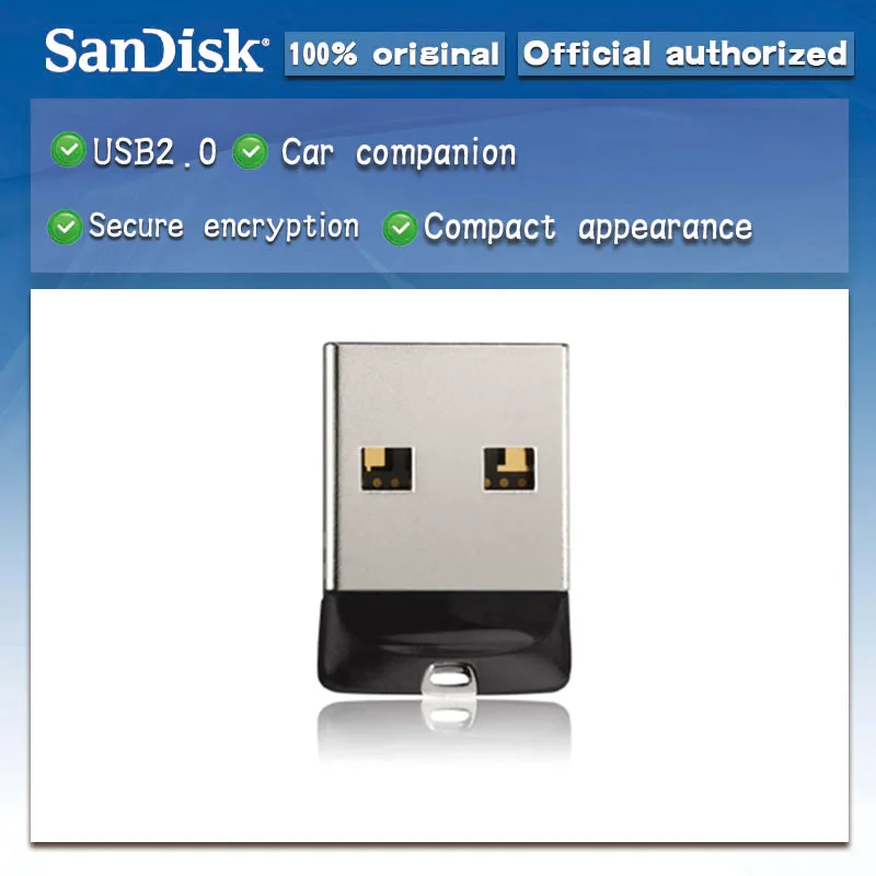 SanDisk USB 3. 0 SDCZ33 компактный флеш накопитель 64 ГБ 32 16 8 Гб|USB флэш-накопители| |