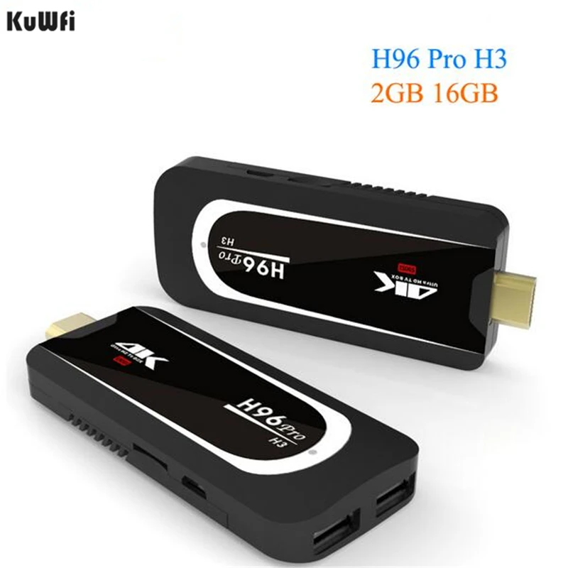 KuWFi Android TV Box 2G/16G 7 1 ТВ коробка донгл Amlogic S905X 4 ядра 2 г 5G Wi Fi мини ПК BT 0 4K HD Смарт