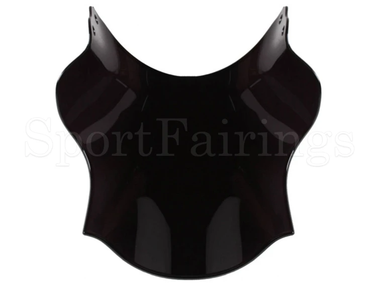 Совершенно новый впрыск ABS двойной пузырь черный лобовое стекло тонированное