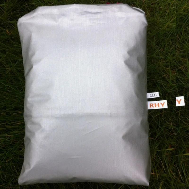 L-образный серебристый алюминиевый чехол из фольги для мотора защитный