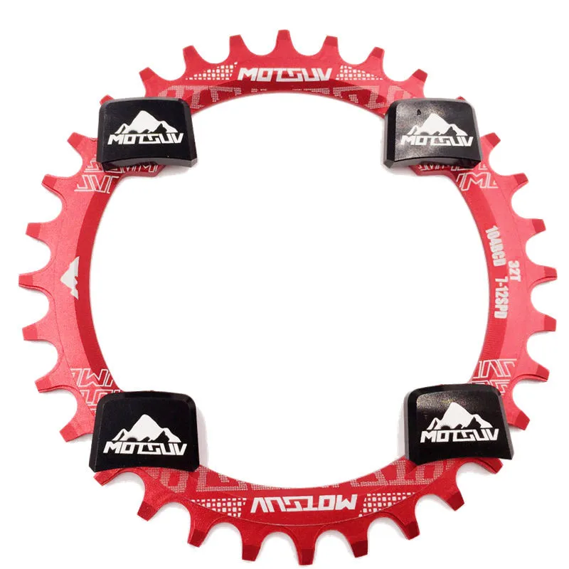 Oval Redondo 32 T 34 36 38 plato Estrecho Ancho MTB Bicicleta de Una Sola velocdad Con B|38 t|34 t36 t |