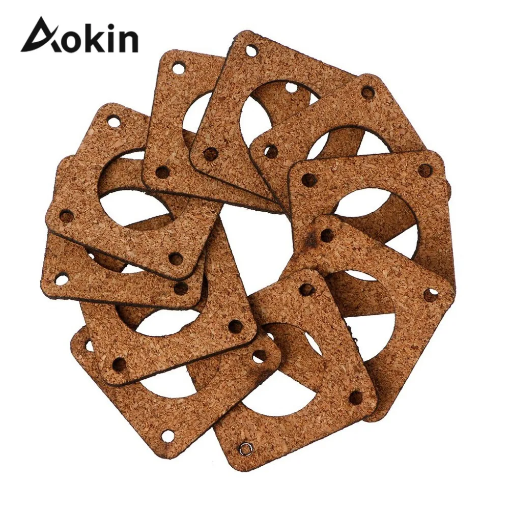 

Aokin 5pcs Nema 17 Stepper Motor Damper Cork Gasket Reprap Isolator 42 Motor Absorber for 3D Printer Motor