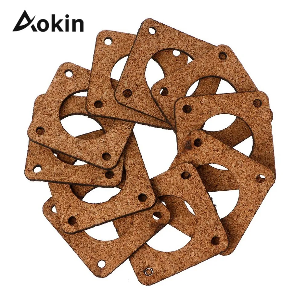 Aokin 5 шт. Nema 17 Шаговая прокладка гаситель двигателя изолятор Reprap 42 поглотитель для