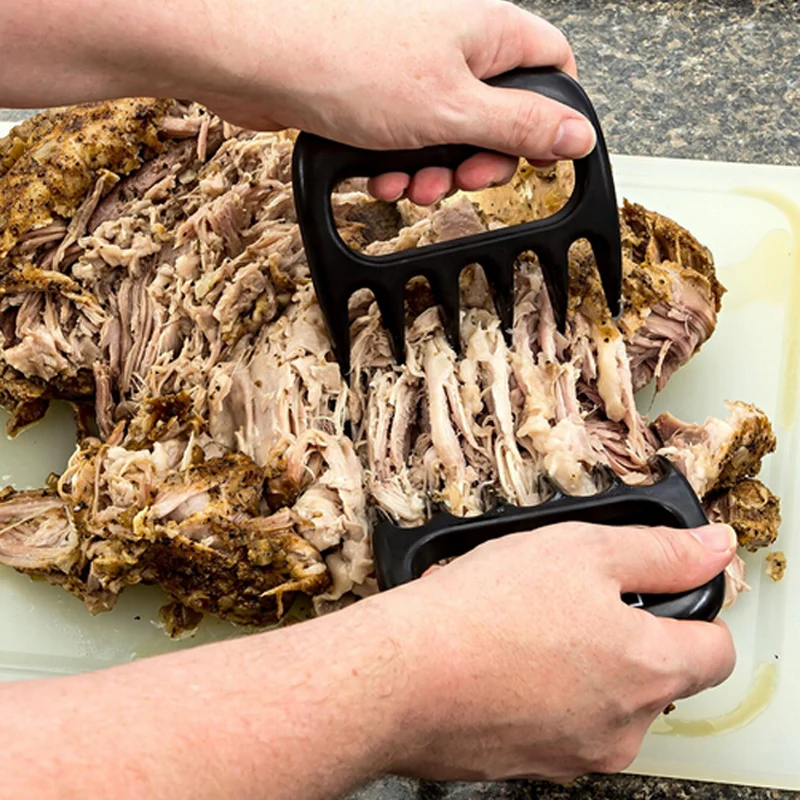 2 Шт./компл. Творческий Медведь Когти Мясо Сепаратор Пластиковые Обработчик Вилка