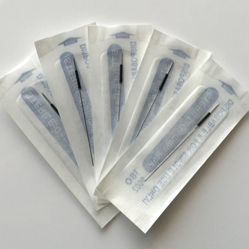 100 шт. 3 rl Перманентный макияж иглы колпачки одноразовые традиционные 3rl острые