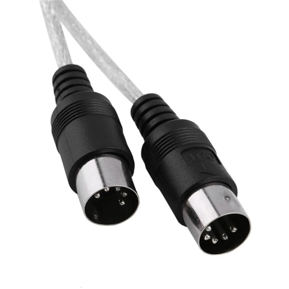 Новый конвертер для ПК в музыкальную клавиатуру шнур USB интерфейсный кабель миди