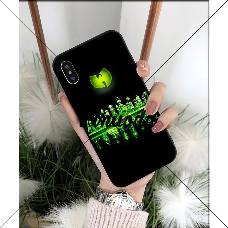 Yinuoda Wu-Tang Wu Tang Clan ультратонкий качественный чехол для телефона Apple iPhone 8 7 6 6S Plus X XS MAX