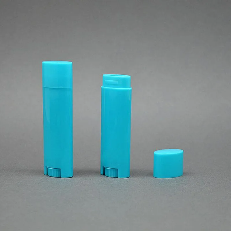 100 шт./лот Овальный бальзам для губ 4 5 г прозрачный белый фиолетовый синий
