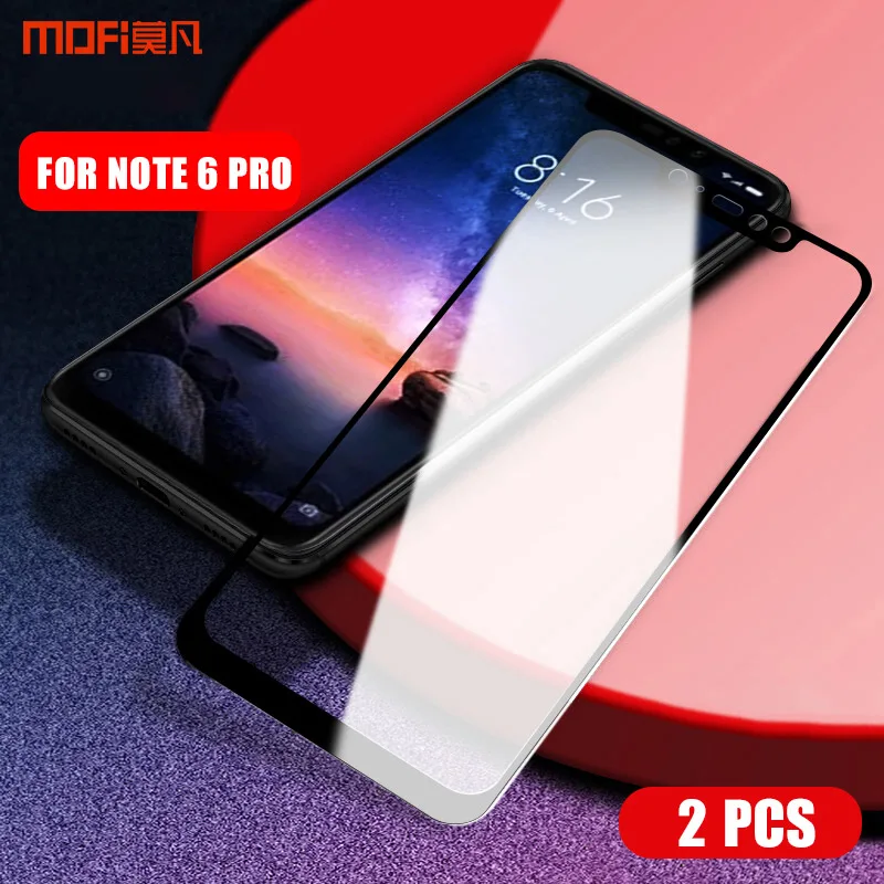 Чехол для xiaomi redmi note 6 pro, чехол MOFI для xiaomi note 6 global, тканевый чехол для задней панели note 6, мягкий край, полный Чехол, матовый чехол