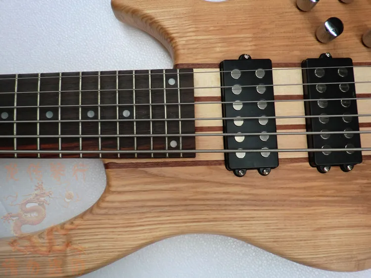 

NEW PRO QUALITY 5-STRING ELECTRIC BASS GUITAR, Ash WOOD THRU NECK