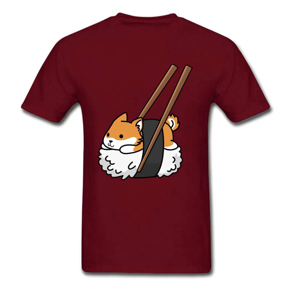 

Sushi Shiba Inu Dog Cute Graphic Tshirt Pitbull Pug Animal Funny T Shirt For Men Autumn Tops Tees Faddish 100 Cotton