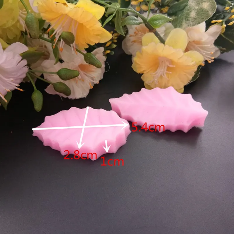 2 шт. DIY лепесток листьев торта силиконовые цветок помады плесень украшения торта Инструменты 3D выпечки Плесень F105