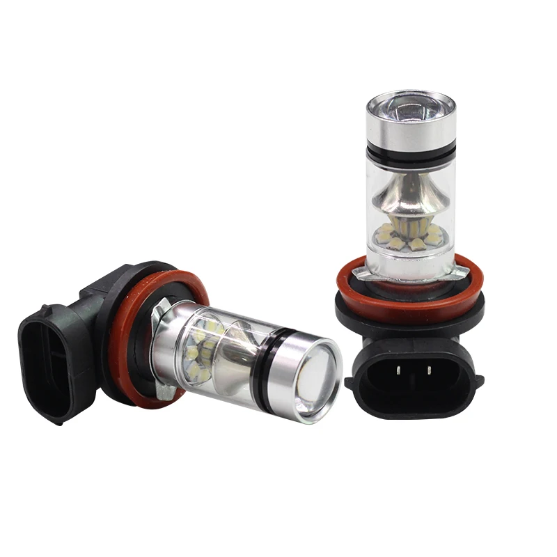 Cawanerl 100W H8 светильник 2200LM 6000K белые 20 SMD СВЕТОДИОДНЫЙ ные лампы Автомобильные