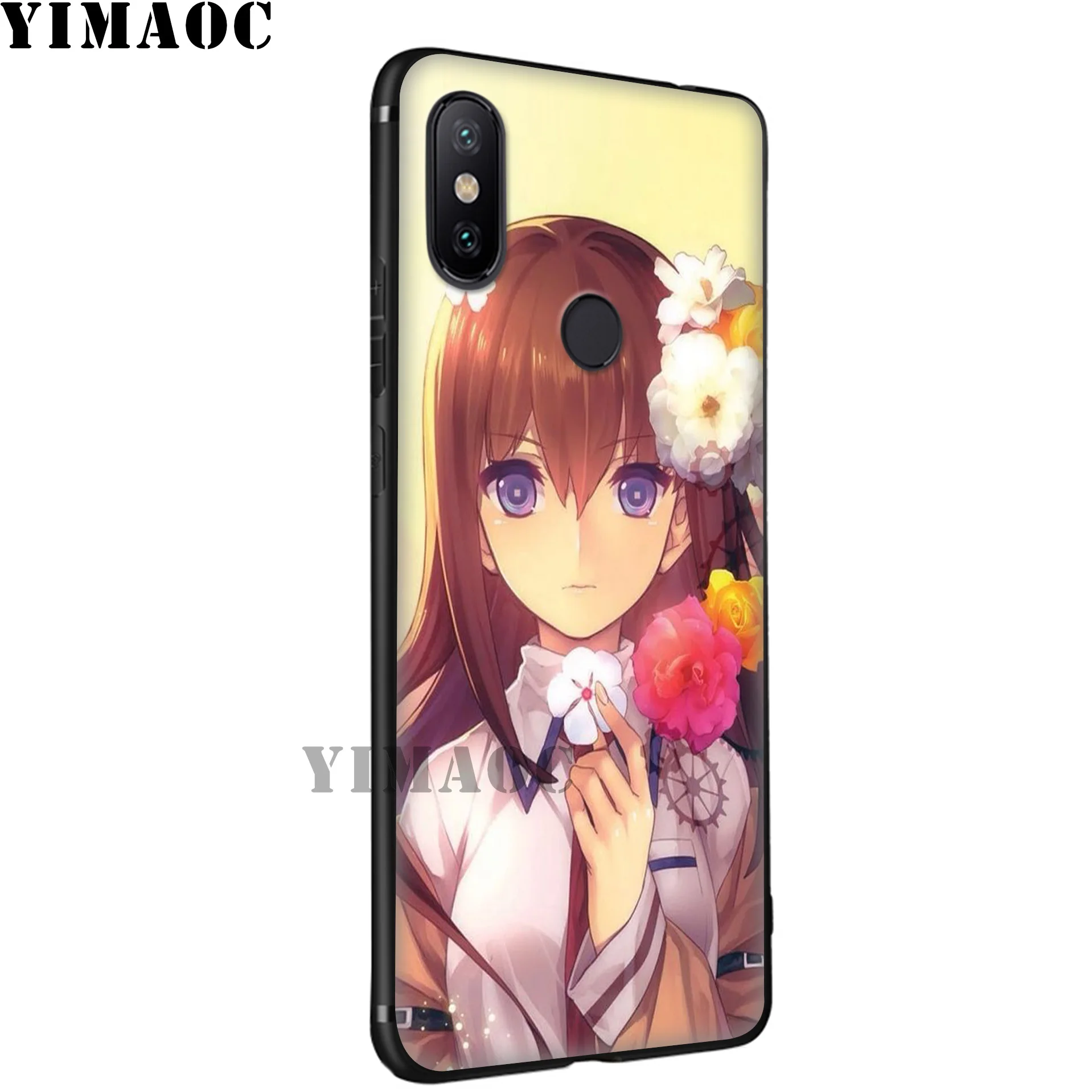 YIMAOC Steins Gate Anime Soft Silicone Case for Xiaomi Redmi 7A Note 7 6 6A 5 4 4X 4A 5A S2 Plus K20 Pro Lite |