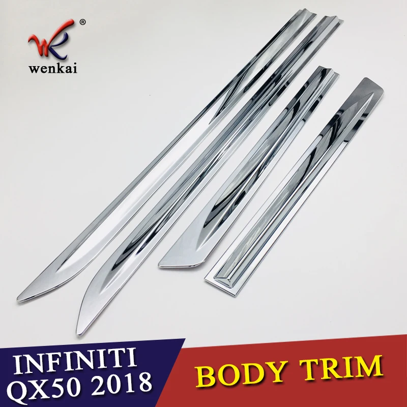 Декоративная накладка для Infiniti QX50 2018 декоративная на дверь Боковое покрытие