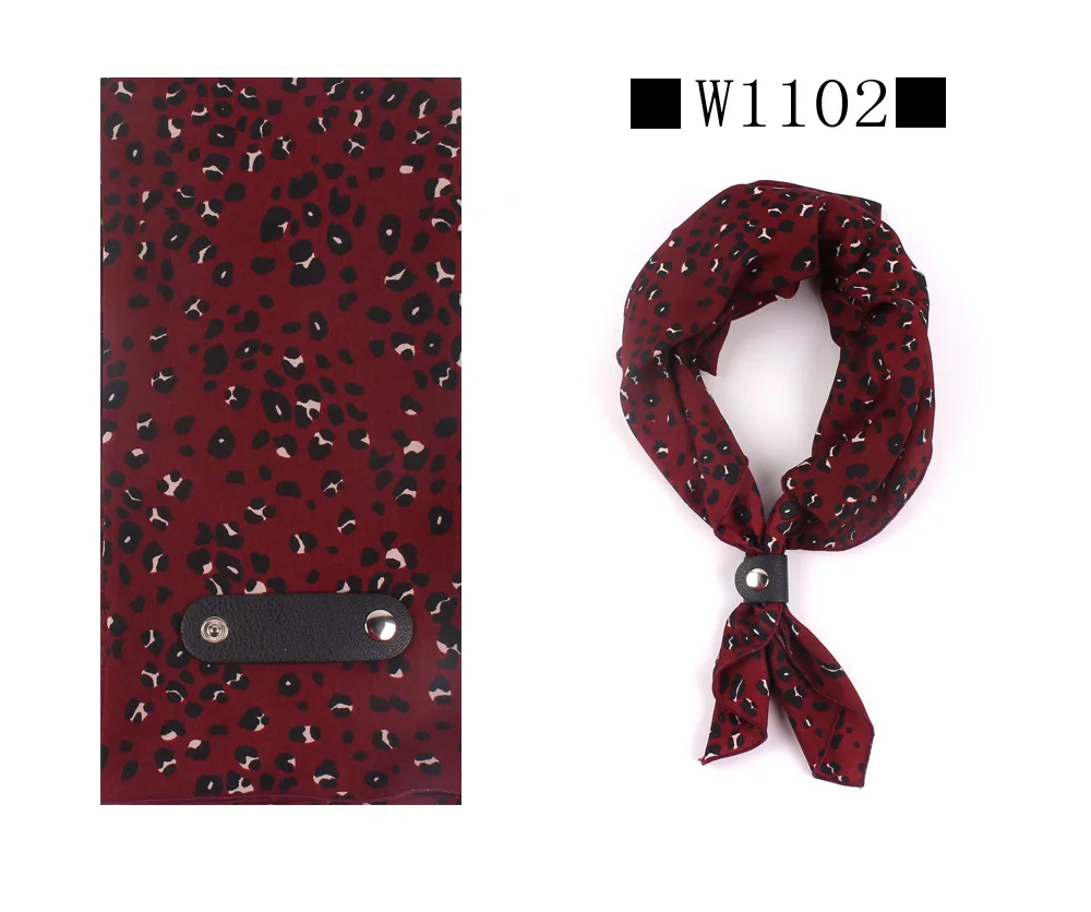 W1102 Sring летний шарф для женщин повседневные мужские шарфы 60*60 см квадратный полосатый носовой платок обертывание модные цветочные карманные Вечерние - Цвет: W1102
