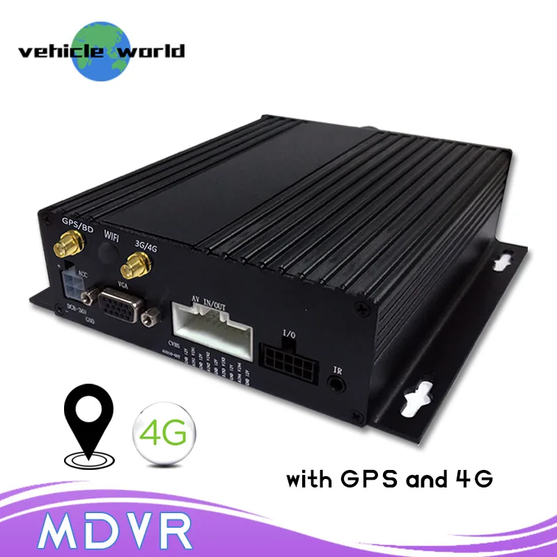 HIKVISION 1080p/720p ahd sd карта 4 канала 4G GPS грузовик dvr | Безопасность и защита