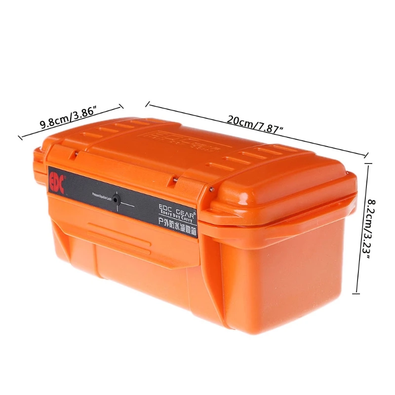 

Tool Box Holder Storage Outdoor Shockproof Waterproof Box Airtight Case Storage Tools Sealed Containers