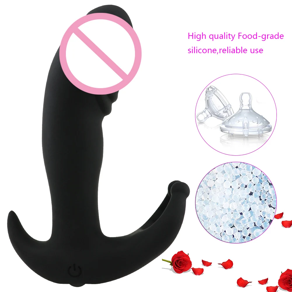 Man nuo Silicone 10 Speeds Prostate Massager Vibrator Anal Plug Sex Toys for Men Women Butt USB Wireless Remote Control | Красота и