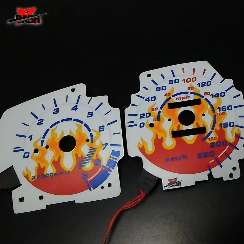 DASH EL Glow Gauge для Civic EG 1995 автоматическая передача звука дизайн с активированным