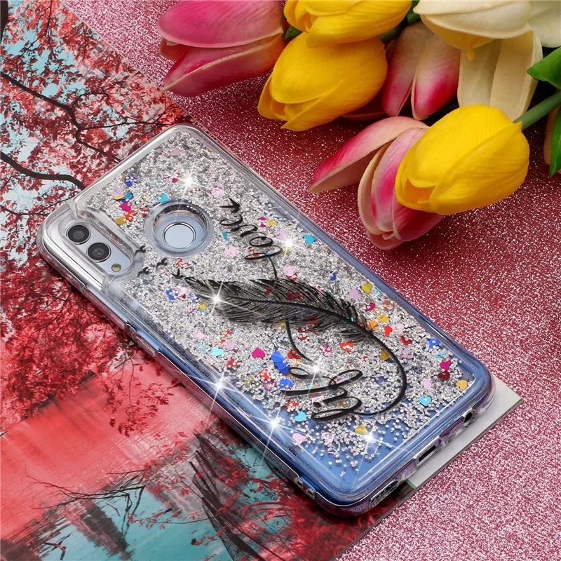 Honor 10 Lite чехол для huawei P Smart чехол с Фламинго зыбучие пески для huawei Honor 10 Lite Мягкий ТПУ силиконовый чехол-накладка