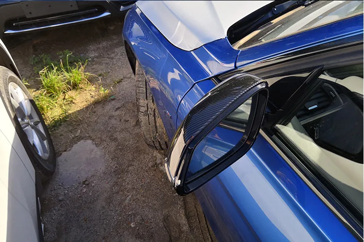Боковая крышка для зеркала заднего вида из АБС углеволокна Накладка BMW 3 4 серии GT