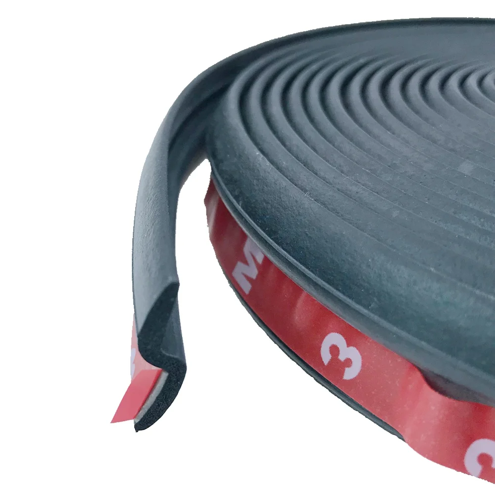 4 Meters/lot Z Type Car Sound Insulation Auto Door Deadener Tape Noise Rubber Foam Automobiles Accessories | Автомобили и