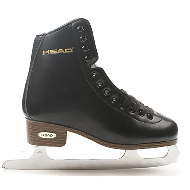 Adult Child Ice Skate Tricks Shoes Leather Ice Blade Skates Professional Flower Knife Ice Hockey Knife Real Ice Skating ID16