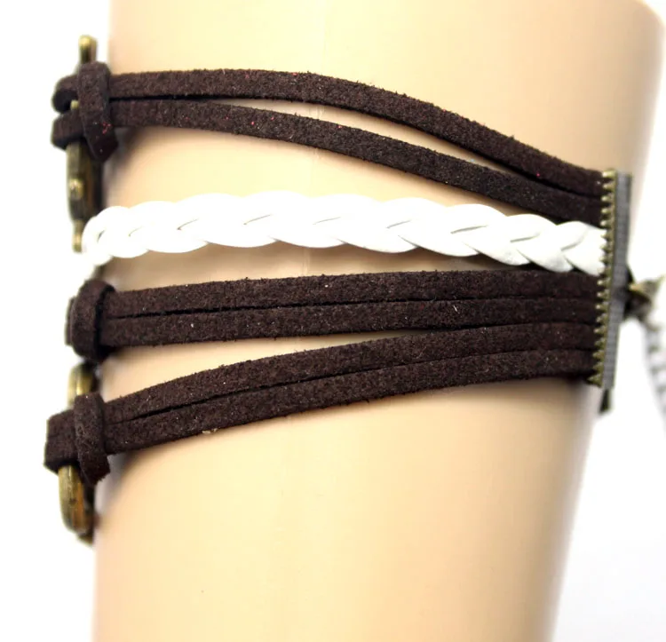 1 шт. Orange Инфинити Лав Развеселить Мегафон Очарование Браслет Обруча Болельщиков