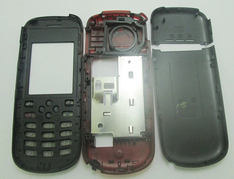 Черная полная оболочка корпуса Крышка и клавиатура для nokia 1680 корпус Корпус рамка