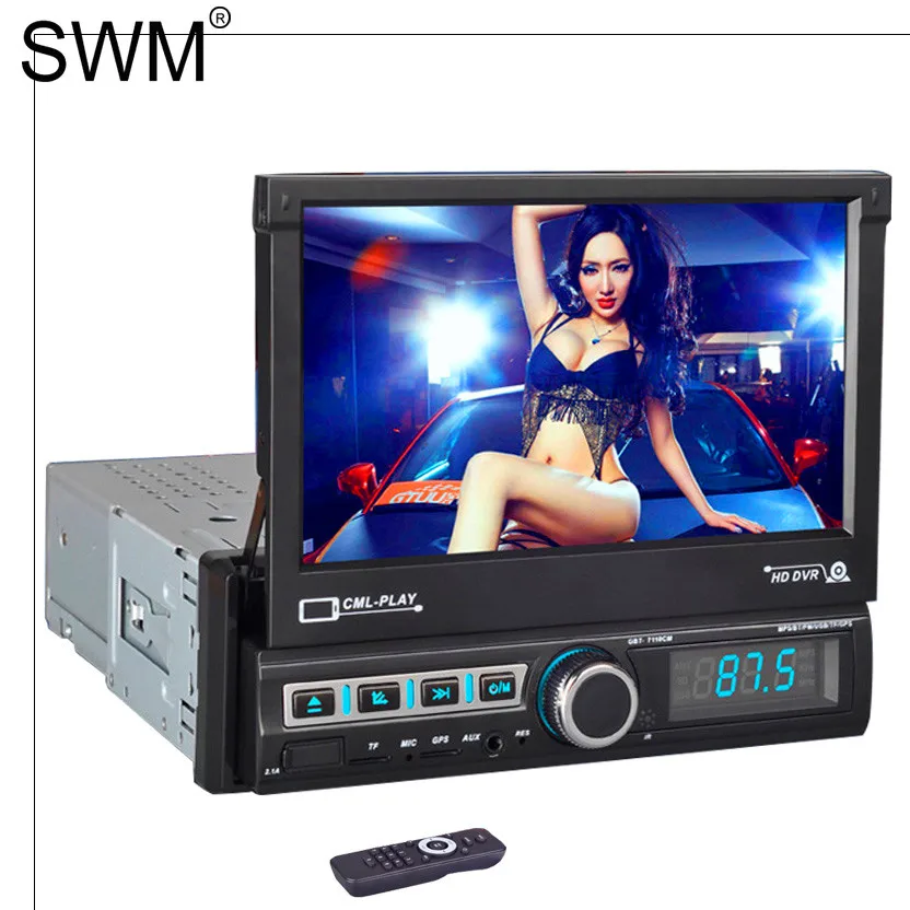 Car Radio Only Магнитофон радио автомобиля 2 Din радио авто Coche Bluetooth обратное изображение автомобиля аудио стерео Estereo De Авто Con Pantalla Зеркало Ссылка - Цвет: Car Radio Only