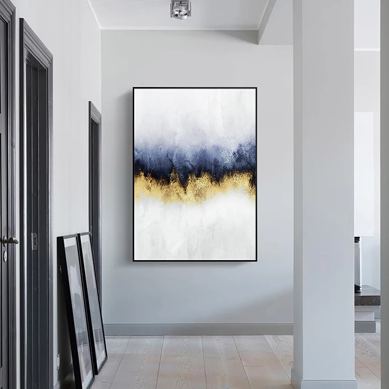 Абстрактное небо настенные художественные плакаты скандинавский