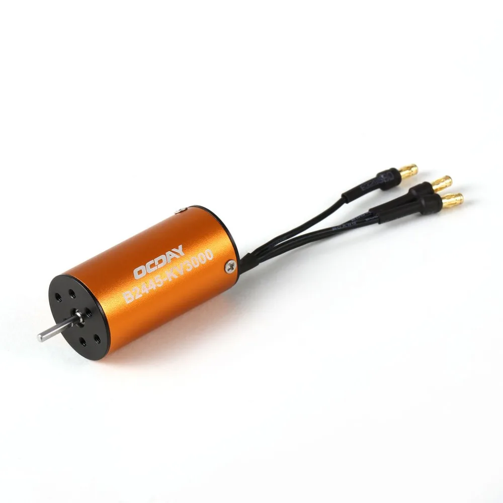 1 шт. ocday 2445 B2445 3000KV 3600KV 5400KV двигателя бессмысленно безщеточный Водонепроницаемый