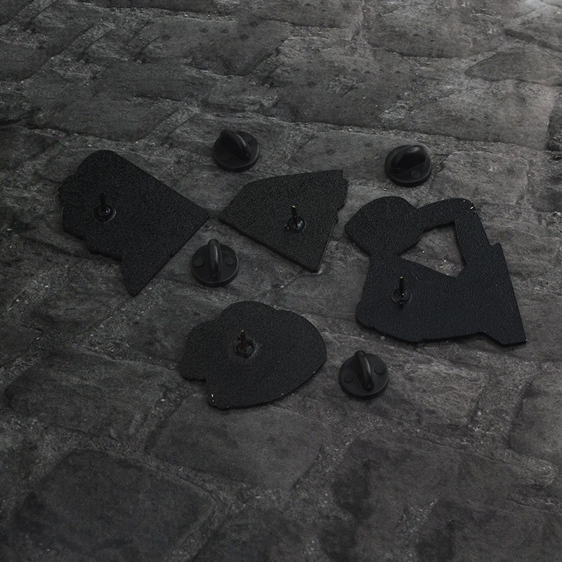 Забавная унылая брошь с дизайном лягушка Питьевая Пирамида Форма разрывная