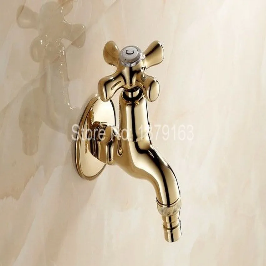 Настенный латунный кран для мытья ванной комнаты стиральная машина сада медный