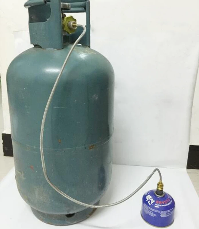 

YINGTOUMAN Multifunction Camping Stove Propane Refill Adapter LPG Flat Gas Cylinder Coupler Gas Stove LPG Canister Adaptor