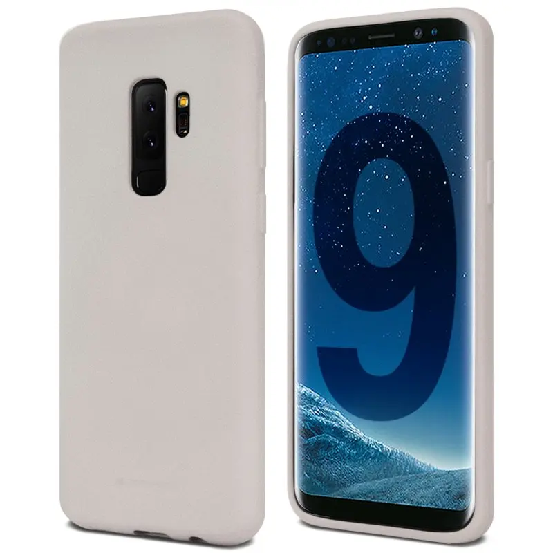 Mercury Goospery ощущение мягкости на коже желе тонкий ТПУ чехол на бампер для samsung Galaxy S9 S9 плюс