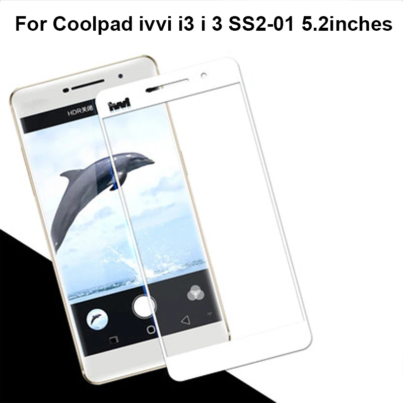 3D полное покрытие из закаленного стекла для CoolPad ivvi i3 i 3 SS2 01 9 H полноэкранная