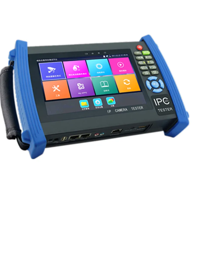 Новинка 7 дюймов 5 в 1 IP HD CCTV тестер монитор AHD CVI TVI CVBS 8 Мп камера тестирование WIFI POE 48