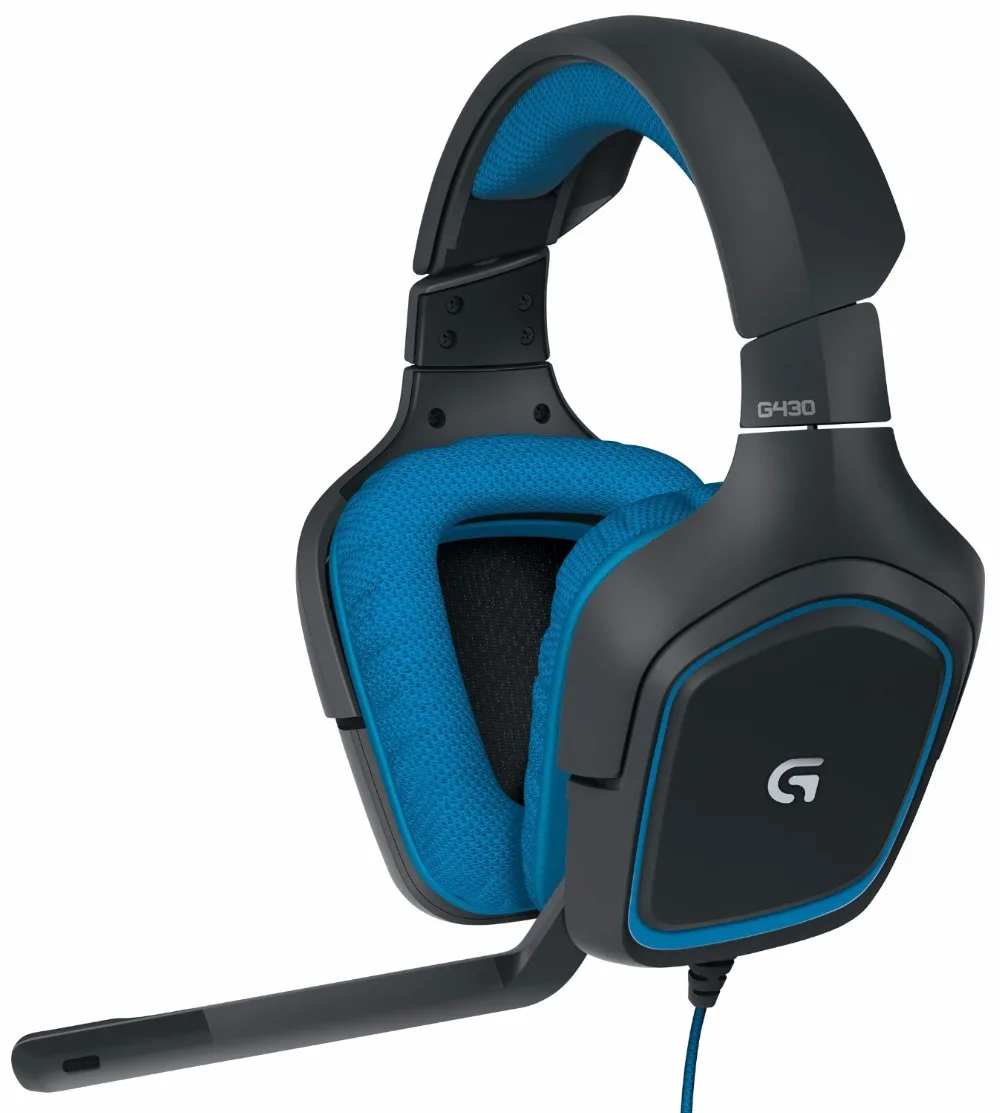 Новинка 2018 игровая гарнитура Logitech G430 с объемным звуком и технологией Dolby DTS 7