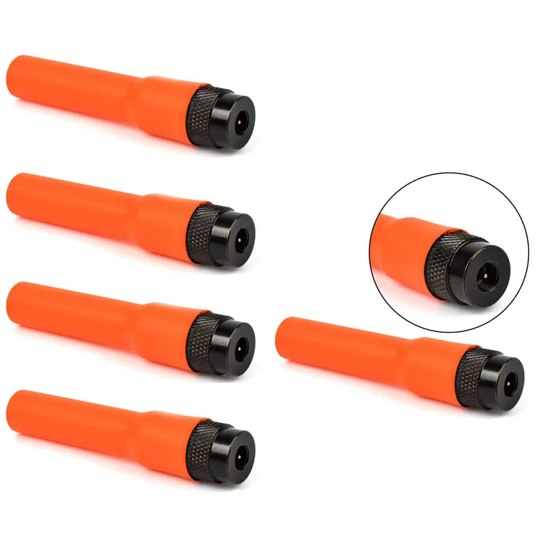 

5pcs SF20 SF-20 Orange SMA Male/SMA Female/BNC VHF/UHF Dual Band Antenna for Baofeng Kenwood Vertex Wilson YAESU TYT HYT Radio