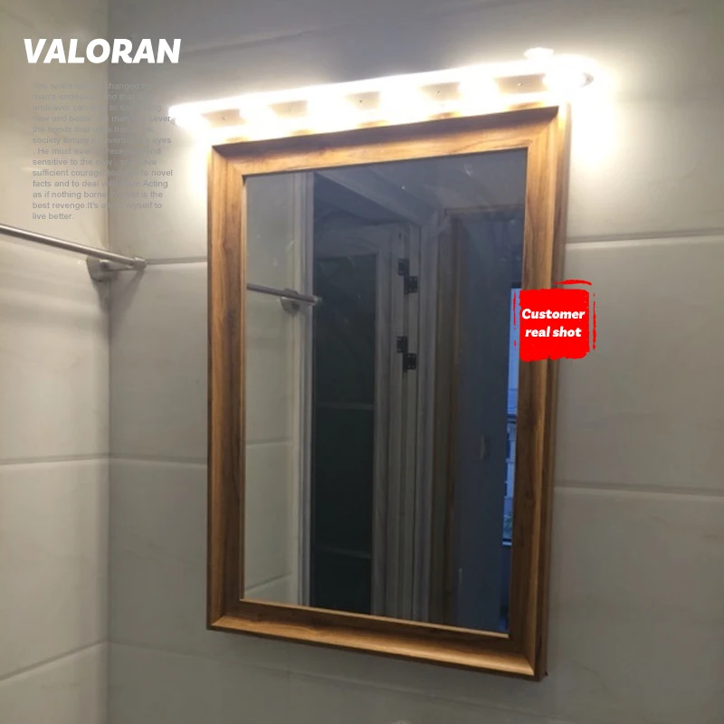 Светодиодсветильник зеркальные лампы для ванной комнаты 9 Вт 12 15 18 85 265 в холодный