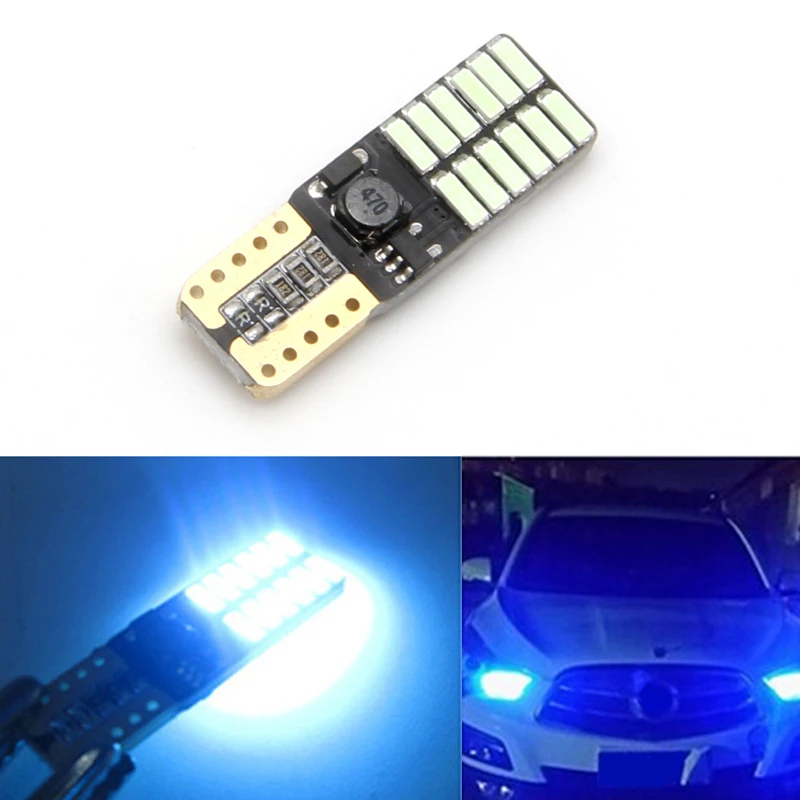 DC 12V для T 10 4014 SMD 24 светодиодный Автомобильный авто светильник лампочка источника